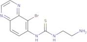 N-(2-Aminoethyl)-N'-(5-bromoquinoxalin-6-yl)thiourea