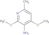 6-Methyl-2,4-bis-methylsulfanyl-pyridin-3-ylamine