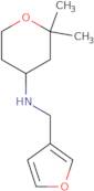 (2,2-Dimethyl-tetrahydro-pyran-4-yl)-furan-2-ylmethyl-amine