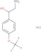 2-Amino-1-[4-(trifluoromethoxy)phenyl]ethan-1-ol hydrochloride