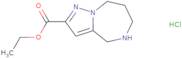 ethyl 4H,5H,6H,7H,8H-pyrazolo[1,5-a][1,4]diazepine-2-carboxylate hydrochloride