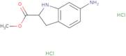 Methyl 6-amino-1H-indoline-2-carboxylate dihydrochlorde