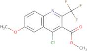 Methyl 4-chloro-6-methoxy-2-(trifluoromethyl)quinoline-3-carboxylate