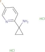 1-(5-Fluoropyridin-2-yl)cyclopropan-1-amine dihydrochloride