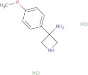 3-(4-Methoxyphenyl)azetidin-3-amine dihydrochloride