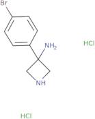 3-(4-bromophenyl)azetidin-3-amine 2hcl