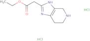 Ethyl 2-(4,5,6,7-tetrahydro-3H-imidazo[4,5-c]pyridin-2-yl)acetate dihydrochloride