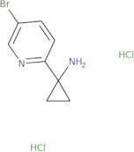 1-(5-Bromopyridin-2-yl)cyclopropan-1-amine dihydrochloride