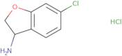 6-chloro-2,3-dihydrobenzofuran-3-amine hcl