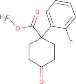 Methyl 1-(2-fluorophenyl)-4-oxocyclohexanecarboxylate