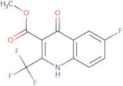 Methyl 6-fluoro-4-hydroxy-2-(trifluoromethyl)quinoline-3-carboxylate