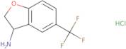 (S)-5-(Trifluoromethyl)-2,3-dihydrobenzofuran-3-amine hydrochloride