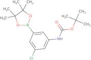 3-(N-Boc-Amino)-5-chlorophenylboronic acid pinacol ester