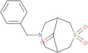 7-Benzyl-3,3-dioxo-3λ6-thia-7-azabicyclo[3.3.1]nonan-9-one