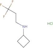 N-(3,3,3-Trifluoropropyl)cyclobutanamine hydrochloride