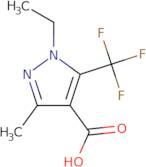 1-Ethyl-3-methyl-5-(trifluoromethyl)-1H-pyrazole-4-carboxylic acid