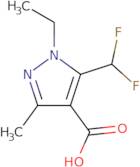 5-(Difluoromethyl)-1-ethyl-3-methyl-1H-pyrazole-4-carboxylic acid