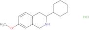 3-Cyclohexyl-7-methoxy-1,2,3,4-tetrahydroisoquinoline hydrochloride