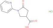 5-Oxo-1-(pyridin-2-yl)pyrrolidine-3-carboxylic acid hydrochloride