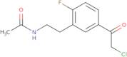 N-{2-[5-(2-Chloroacetyl)-2-fluorophenyl]ethyl}acetamide