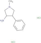 1-Methyl-4-phenylpyrrolidin-3-amine dihydrochloride