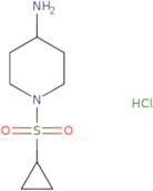 1-(Cyclopropanesulfonyl)piperidin-4-amine hydrochloride