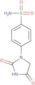 4-(2,4-Dioxoimidazolidin-1-yl)benzene-1-sulfonamide