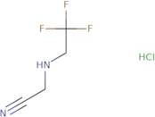 2-[(2,2,2-Trifluoroethyl)amino]acetonitrile hydrochloride