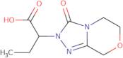 2-{3-Oxo-2H,3H,5H,6H,8H-[1,2,4]triazolo[3,4-c]morpholin-2-yl}butanoic acid