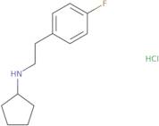 N-[2-(4-Fluorophenyl)ethyl]cyclopentanamine hydrochloride