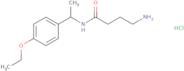 4-Amino-N-[1-(4-ethoxyphenyl)ethyl]butanamide hydrochloride