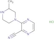 3-(3-Methylpiperazin-1-yl)pyrazine-2-carbonitrile hydrochloride