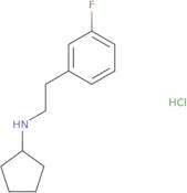 N-[2-(3-Fluorophenyl)ethyl]cyclopentanamine hydrochloride