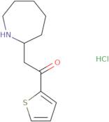 2-(Azepan-2-yl)-1-(thiophen-2-yl)ethan-1-one hydrochloride