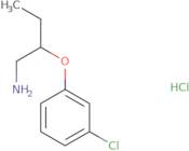 1-[(1-Aminobutan-2-yl)oxy]-3-chlorobenzene hydrochloride