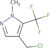 4-(Chloromethyl)-1-methyl-5-(trifluoromethyl)-1H-pyrazole