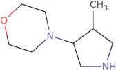 4-(4-Methylpyrrolidin-3-yl)morpholine