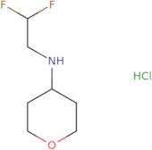 N-(2,2-Difluoroethyl)oxan-4-amine hydrochloride