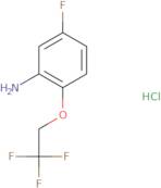 5-Fluoro-2-(2,2,2-trifluoroethoxy)aniline hydrochloride