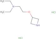 [2-(Azetidin-3-yloxy)ethyl]diethylamine dihydrochloride