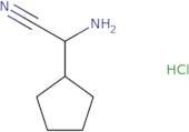 2-Amino-2-cyclopentylacetonitrile hydrochloride