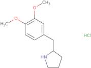 2-[(3,4-Dimethoxyphenyl)methyl]pyrrolidine hydrochloride