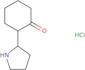 2-(Pyrrolidin-2-yl)cyclohexan-1-one hydrochloride