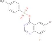 6-Bromo-8-fluoroquinazolin-4-yl 4-methylbenzene-1-sulfonate