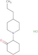 2-(4-Propylpiperidin-1-yl)cyclohexan-1-one hydrochloride