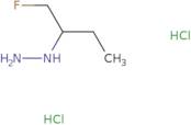 (1-Fluorobutan-2-yl)hydrazine dihydrochloride