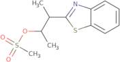 3-(1,3-Benzothiazol-2-yl)butan-2-yl methanesulfonate