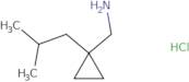 [1-(2-Methylpropyl)cyclopropyl]methanamine hydrochloride