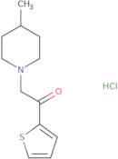 2-(4-Methylpiperidin-1-yl)-1-(thiophen-2-yl)ethan-1-one hydrochloride