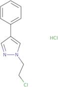 1-(2-Chloroethyl)-4-phenyl-1H-pyrazole hydrochloride